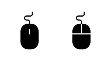 Fare simgesi seti. Simge vektörüne tıklayın. işaretleyici simgesi vektörü.