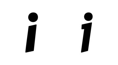 Bilgi simgesi simgesi ayarlandı. ikon vektörü hakkında. Faq simgesi