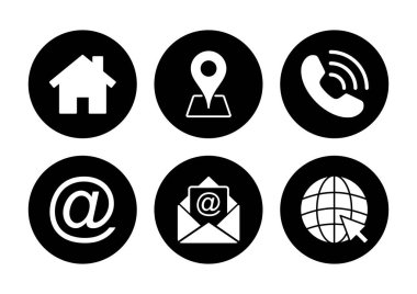 Simge vektörüyle bağlantı kurun. Ağ simgesi vektörü. kartvizit iletişim bilgileri simgesi.