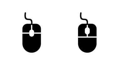 Fare simgesi seti. Simge vektörüne tıklayın. işaretleyici simgesi vektörü.