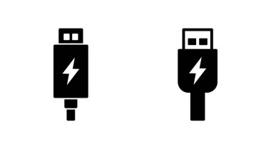 Usb simgesi ayarlandı. Flash disk simgesi vektörü