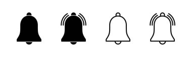 Bell Simgesi hazır. Web sitenizin tasarımı için bildirim simgesi