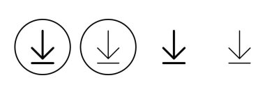 Simge indir. Vektör simgesi indir