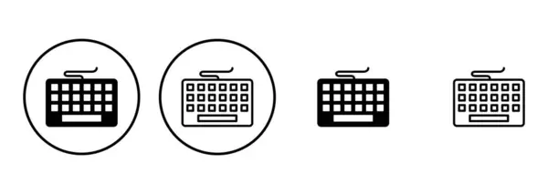 stock vector Keyboard icon set. keyboard vector symbol