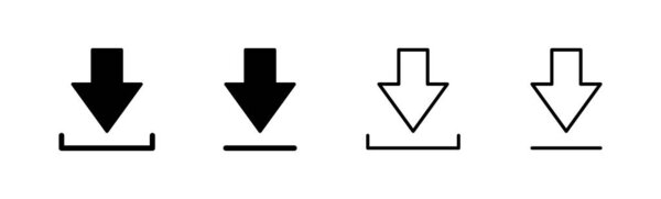 Скачать набор значков. Значок вектора