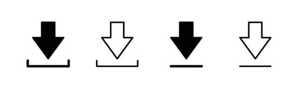 Скачать набор значков. Значок вектора