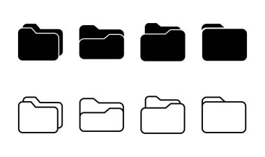 Dizin simgesi ayarlandı. dizin vektör simgeleri