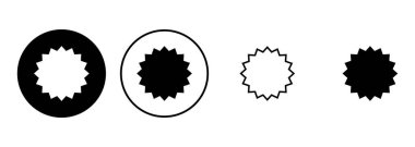 Rozet simgesi ayarlandı. Ödül ikonu. Başarmak. Damga