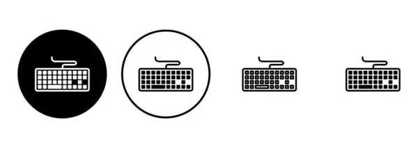 stock vector Keyboard icon set. keyboard vector symbol