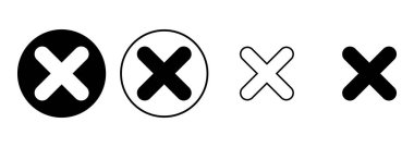 Simgeyi kapat. Simge vektörünü sil. çapraz işaret