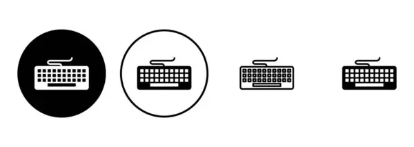 stock vector Keyboard icon set. keyboard vector symbol