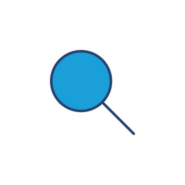 Simge vektörünü ara. Büyüteç simgesini ara