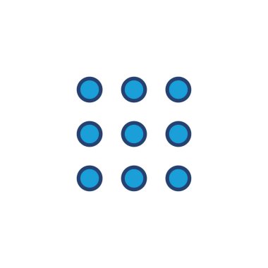 Menü Simgesi vektörü. Web menü simgesi. Hamburger menüsü sembolü