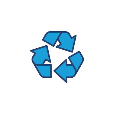 Simge vektörünü geri dönüştür. Vektör simgesi geri dönüşümü.