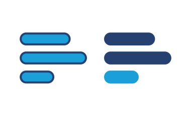 Menü Simgesi vektörü. Web menü simgesi. Hamburger menüsü sembolü