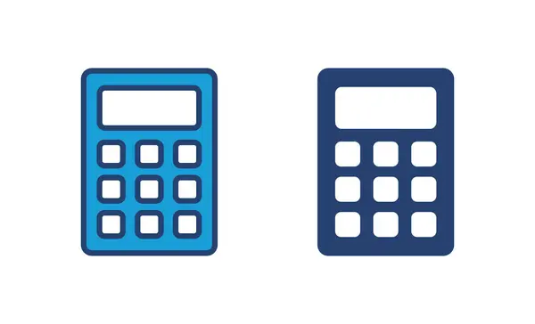 stock vector Calculator icon vector. Accounting calculator icon. calculator vector