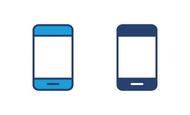 Telefon simgesi vektörü. Simge vektörünü ara. telefon sembolü