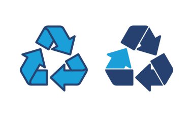 Simge vektörünü geri dönüştür. Vektör simgesi geri dönüşümü.