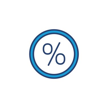 İndirimli simge vektörü. İndirim etiketi simgesi. 