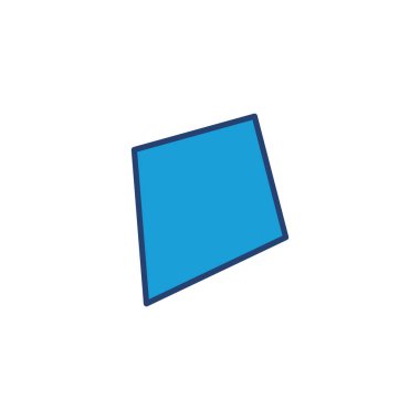 Kite simgesi vektörü. Uçurtma vektör simgesi.