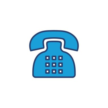 Telefon ikonu vektörü. telefon simgesi vektörü.
