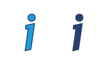 Bilgi simgesi simgesi vektörü. ikon vektörü hakkında. Faq simgesi