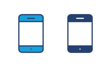 Telefon simgesi vektörü. Simge vektörünü ara. telefon sembolü