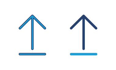 Simge vektörünü yükle. veri simgesi yükle