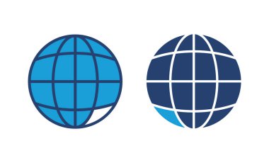 Web simgesi vektörü. Web simgesine git. Web tıklama simgesi