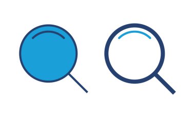 Simge vektörünü ara. Büyüteç simgesini ara