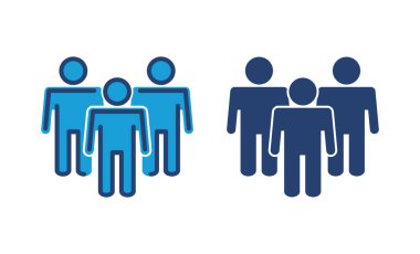 İnsanlar ikon vektörü. Kişi simgesi vektörü. Kullanıcı Simgesi vektörü