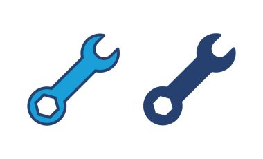 Simge vektörünü kilitle. Simge vektörünü onar. araçlar simgesi vektörü