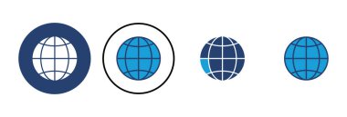 Web simgesi vektörü. Web simgesine git. Web tıklama simgesi