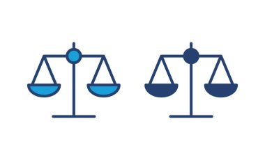 Simge vektörünü ölçeklendirir. Kanun ölçekli ikon. Vektör simgesini ölçeklendirir. Adalet