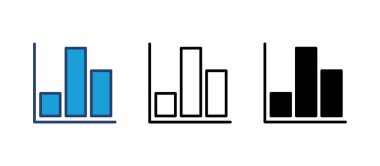 Büyüyen grafik simgesi. Grafik simgesi. diyagram simgesi