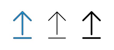 Simge vektörünü yükle. veri simgesi yükle