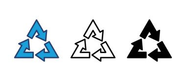 Simge vektörünü geri dönüştür. Vektör simgesi geri dönüşümü.