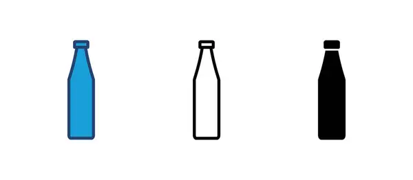 stock vector Bottle icon vector. bottle vector icon