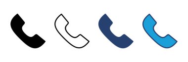 Simge vektörünü ara. Telefon simgesi vektörü. Telefon simgesi vektörü. Bizimle irtibata geç 