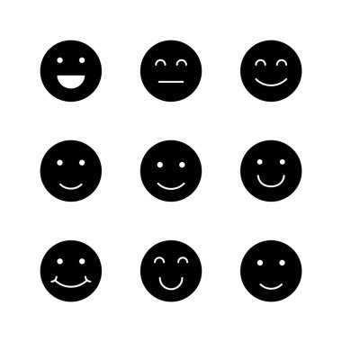 Gülümseme ikonu hazır. Gülümseme simgesi. Geri bildirim 