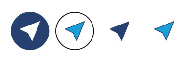 Pusula simgesi vektörü. ok pusula simgesi vektörü