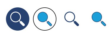 Simge vektörünü ara. Büyüteç simgesini ara