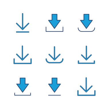 Simge indir. Vektör simgesi indir