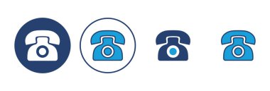 Telefon ikonu vektörü. telefon simgesi vektörü.