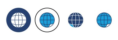 Web simgesi vektörü. Web simgesine git. Web tıklama simgesi