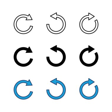 Simge yenileniyor. Simge vektörünü yeniden yükle. Simgeyi güncelle.