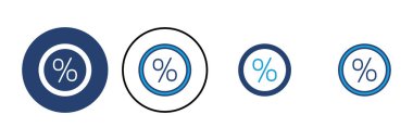 İndirimli simge vektörü. İndirim etiketi simgesi. 