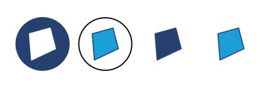 Kite simgesi vektörü. Uçurtma vektör simgesi.