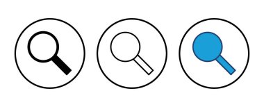 Simge vektörünü ara. Büyüteç simgesini ara