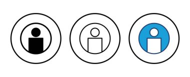 Kullanıcı Simgesi vektörü. İnsan imzası. insanlar simgesi. 